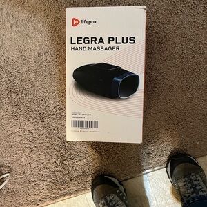 LifePro Legra Plus Hand Massager - Black.  Charged and used twice